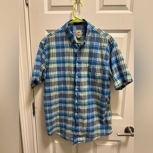 Mens Surf Pendleton Short Sleeve Button Down Shirt